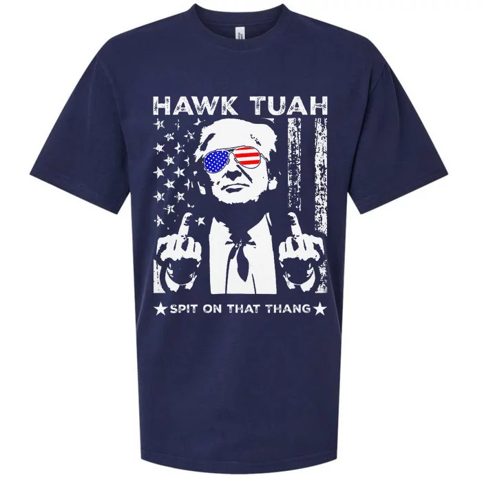 Hawk Tush Spit On That Thang Viral Election Parody Sueded Cloud Jersey T-Shirt