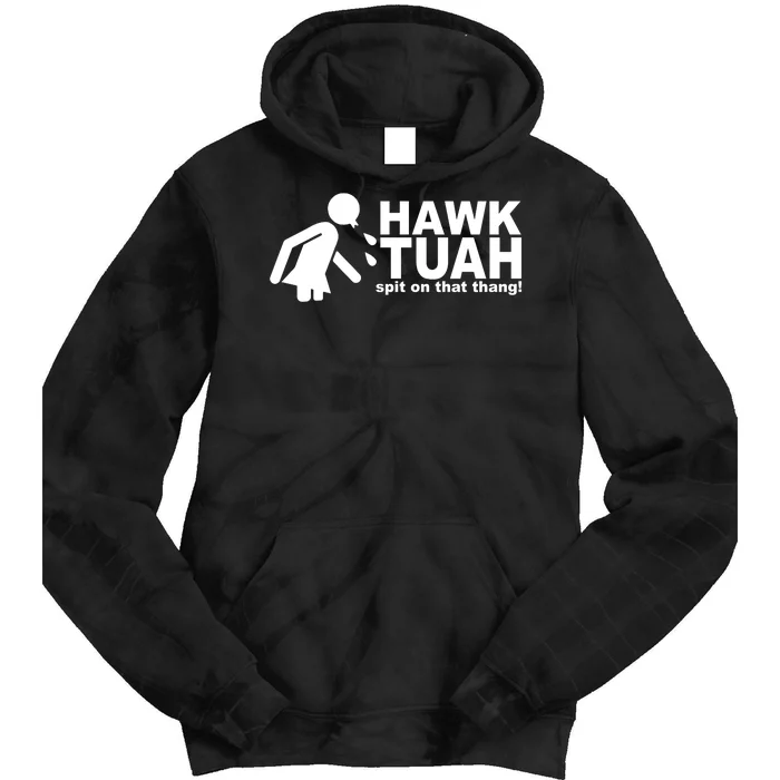 Hawk Tuah Spit On That Thang Funny Interview Meme Tie Dye Hoodie