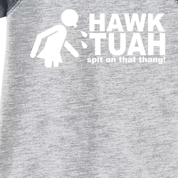 Hawk Tuah Spit On That Thang Funny Interview Meme Infant Baby Jersey Bodysuit