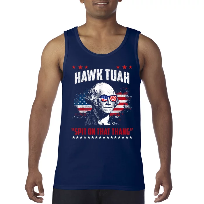 Hawk Tush Spit On That Thing Funny Tank Top