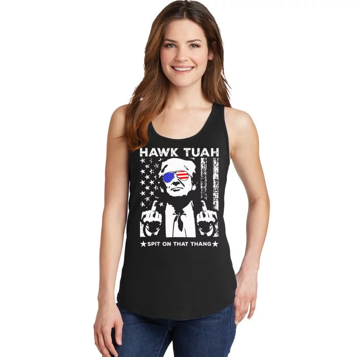 Hawk Tush Spit On That Thing Funny Ladies Essential Tank