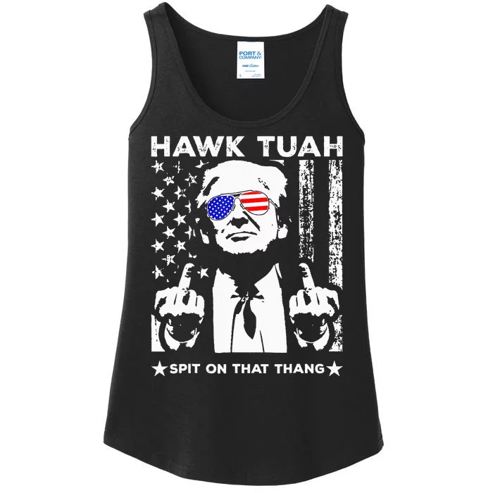 Hawk Tush Spit On That Thing Funny Ladies Essential Tank