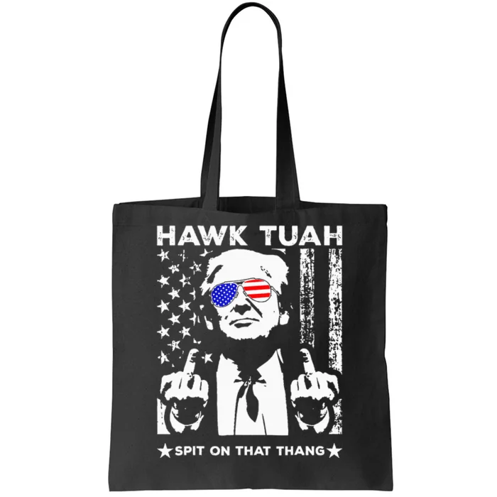 Hawk Tush Spit On That Thing Funny Tote Bag