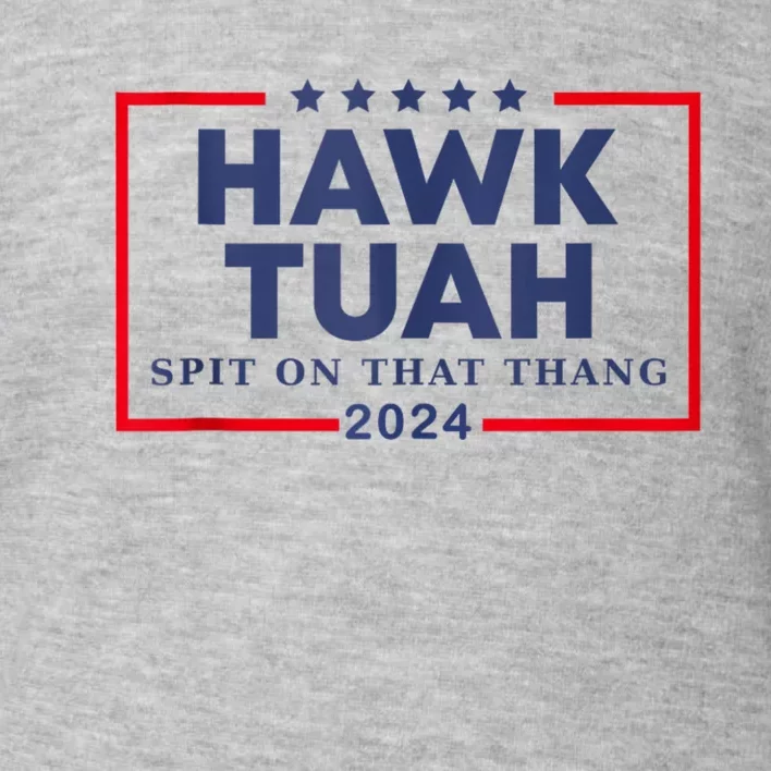 Hawk Tuah 24 Spit On That Toddler Sweatshirt