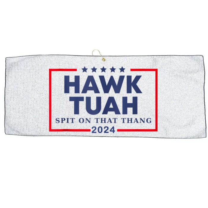 Hawk Tuah 24 Spit On That Large Microfiber Waffle Golf Towel