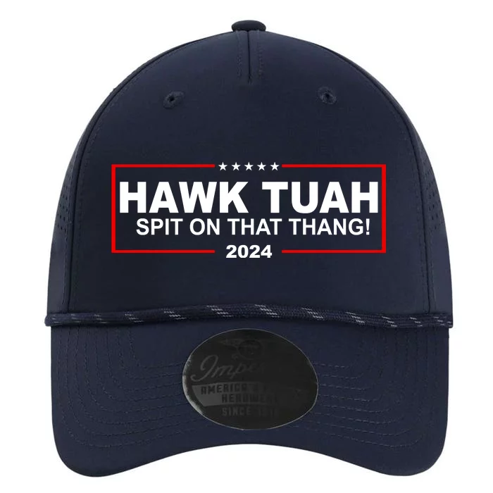 Hawk Tuah Spit On That Thang 2024 Funny Election Meme Performance The Dyno Cap