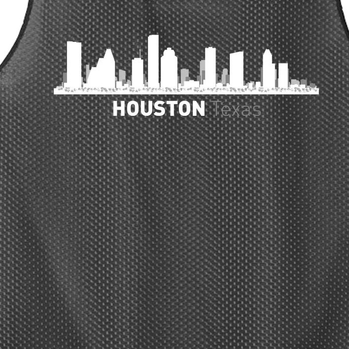 Houston Texas Skyline Mesh Reversible Basketball Jersey Tank