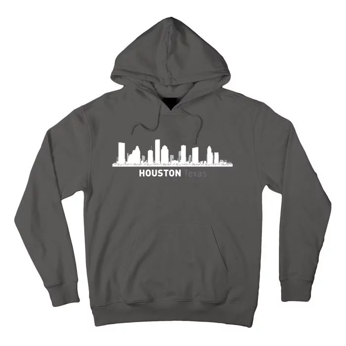 Houston Texas Skyline Tall Hoodie