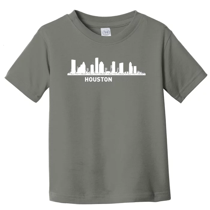 Houston Texas Skyline Toddler T-Shirt