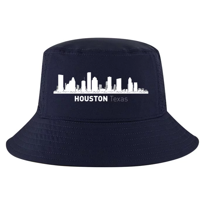 Houston Texas Skyline Cool Comfort Performance Bucket Hat