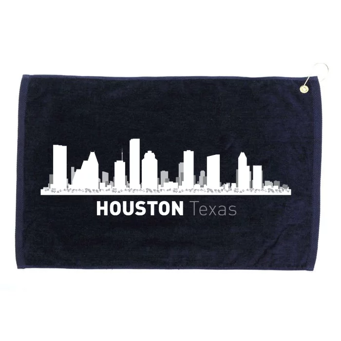 Houston Texas Skyline Grommeted Golf Towel