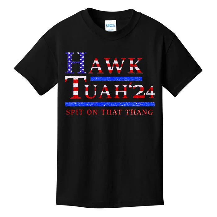 Hawk Tush Spit On That Thing Presidential Candidate Parody Kids T-Shirt