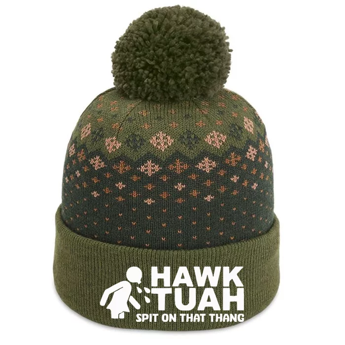 Hawk Tuah Spit On That Thang Funny Interview The Baniff Cuffed Pom Beanie