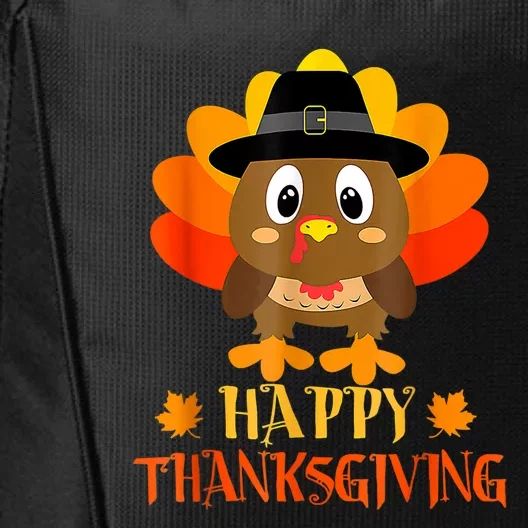 Happy Thanksgiving Shirts For Boys Girls Kids Pilgrim Turkey City Backpack