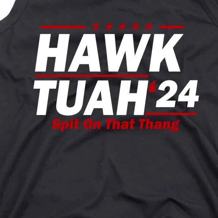 Hawk Tuah Spit On That Thang Trending Tank Top