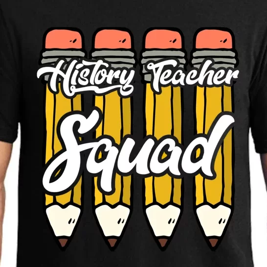 History Teacher Squad Team Funny Gift Pajama Set