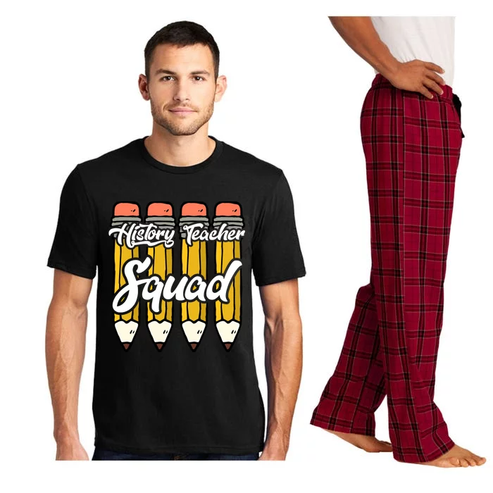 History Teacher Squad Team Funny Gift Pajama Set