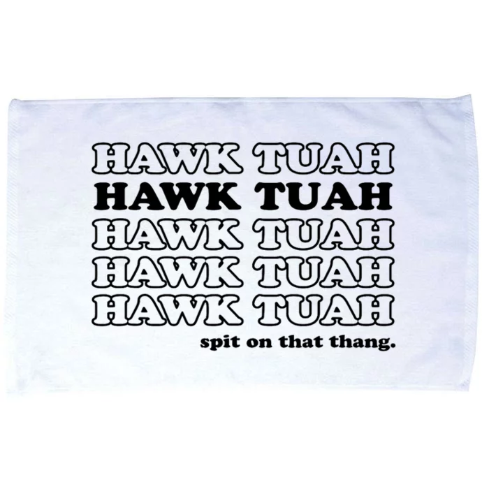 Hawk Tush Spit On That Thang Funny Gag Gift Microfiber Hand Towel