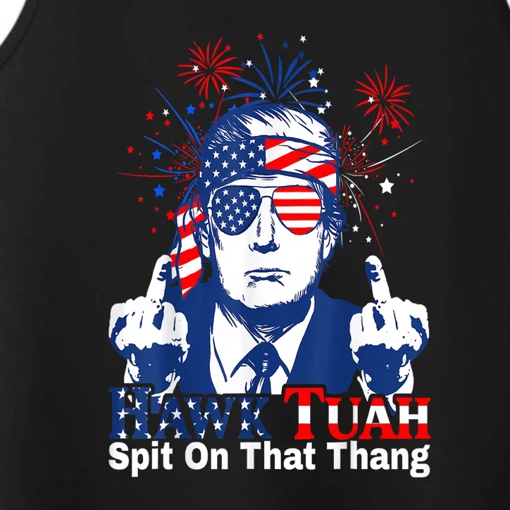 Hawk Tush Spit On That Thing 4th Of July Presidential Candidate Parody Gift Performance Tank