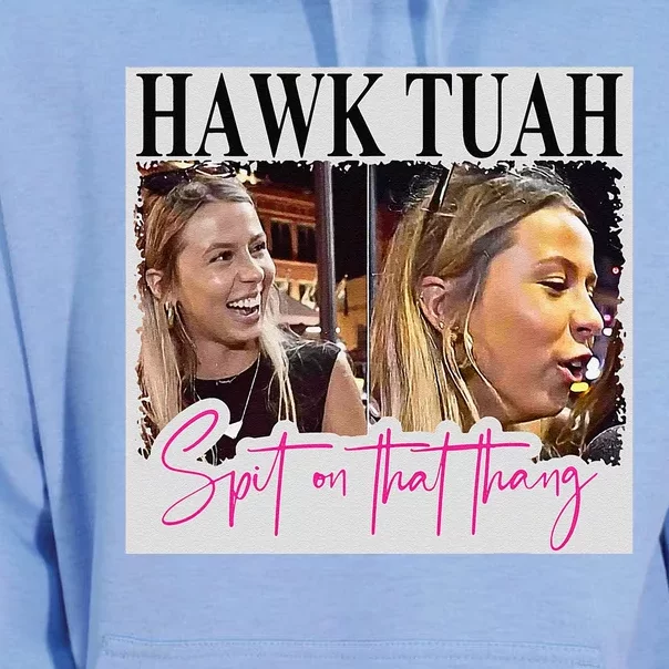 Hawk Tauh Spit On That Thang Funny Hawk Tauhmeme 2024 Unisex Surf Hoodie