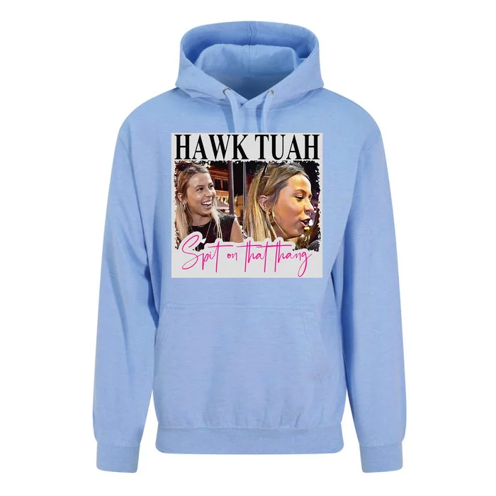 Hawk Tauh Spit On That Thang Funny Hawk Tauhmeme 2024 Unisex Surf Hoodie