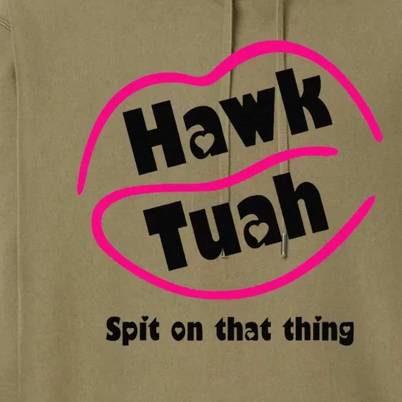 Hawk Tauh Spit On That Thing Retro President For 2024 Parody Premium Hoodie