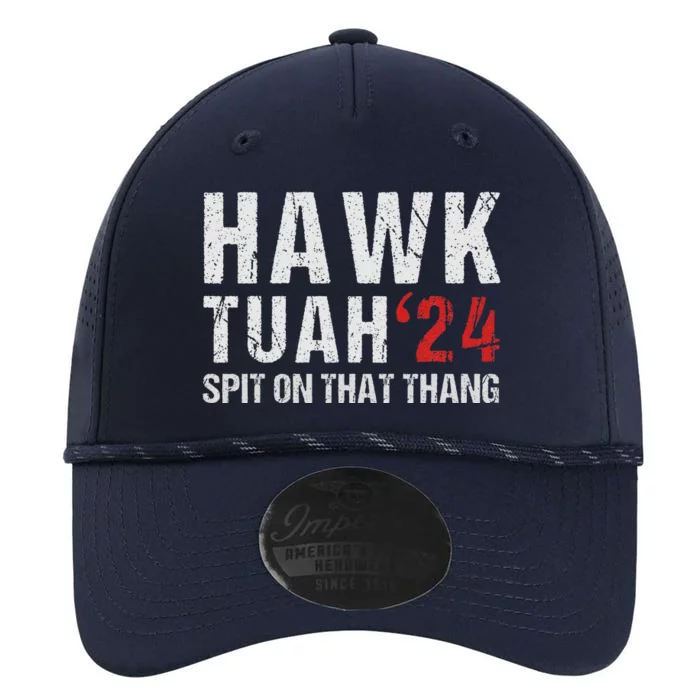 Hawk Tuah Spit On That ThangHawk Tush Funny Hawk Tuah 2024 Performance The Dyno Cap