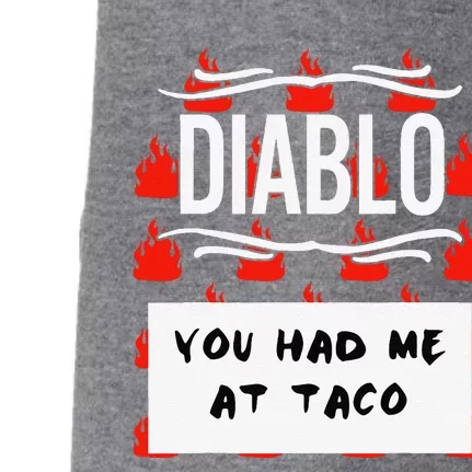 Hot Taco Sauce Group Halloween Diablo You Had Me At Taco Doggie 3-End Fleece Hoodie