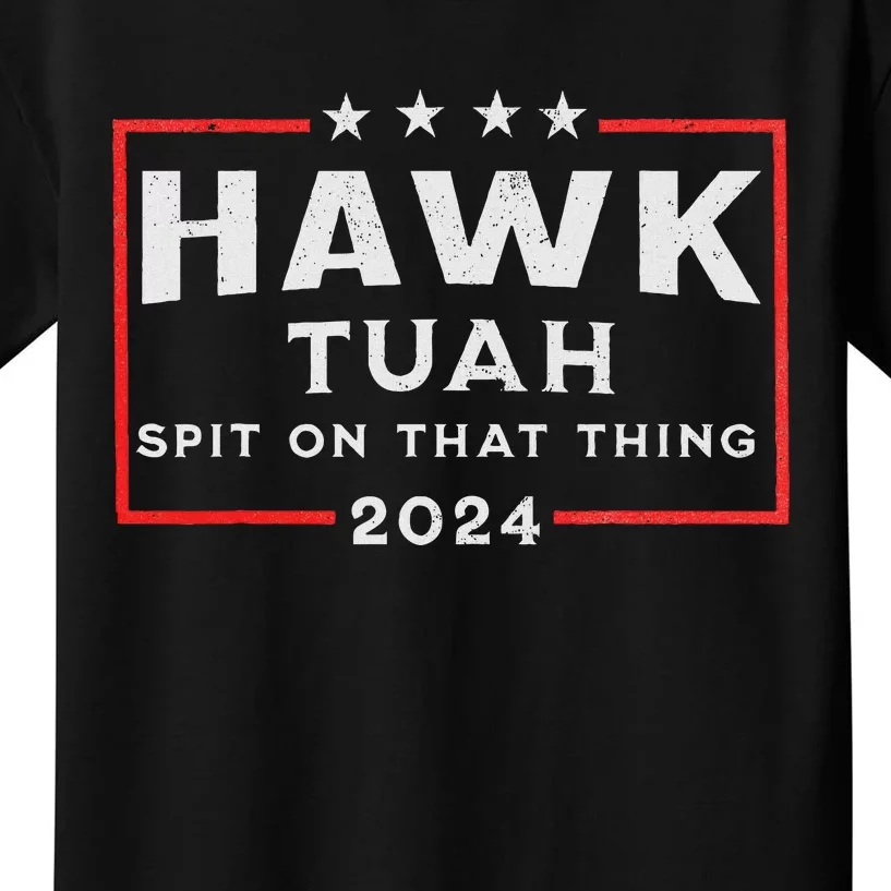 Hawk Tuah Spit On That Thing Viral Kids T-Shirt