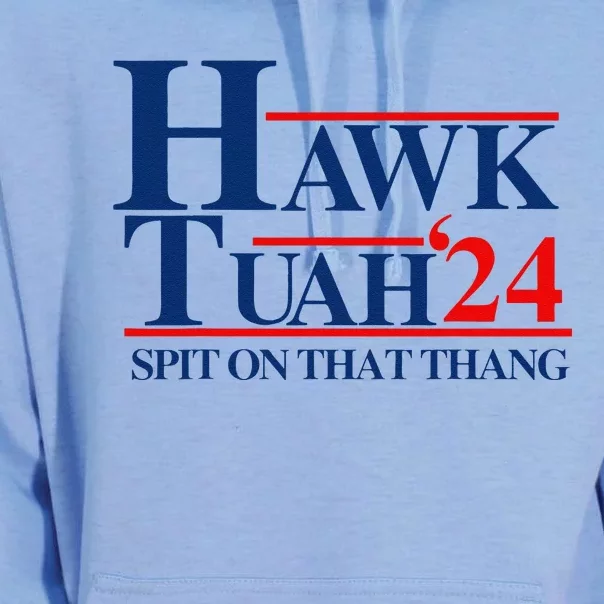 Hawk Tuah Spit On That Thang Unisex Surf Hoodie