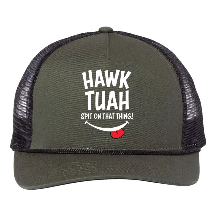 Hawk Tuah Spit On That Thing Retro Rope Trucker Hat Cap