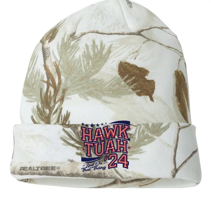 Hawk Tush Spit On That Thing Presidential Candidate Parody Kati - 12in Camo Beanie