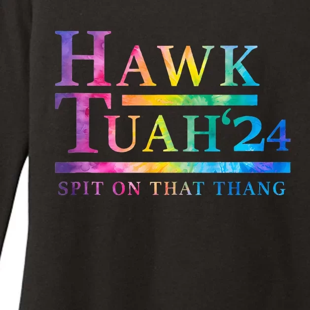 Hawk Tush Spit On That Thing Presidential Candidate Womens CVC Long Sleeve Shirt