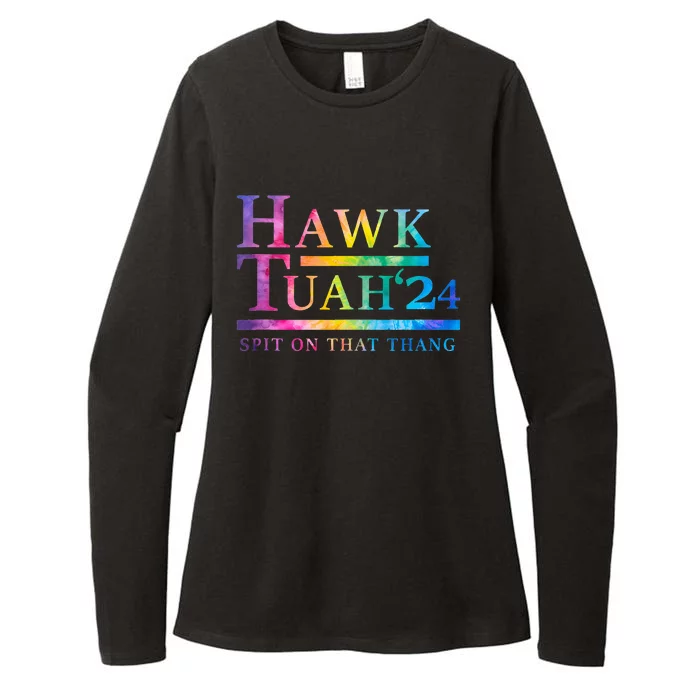 Hawk Tush Spit On That Thing Presidential Candidate Womens CVC Long Sleeve Shirt