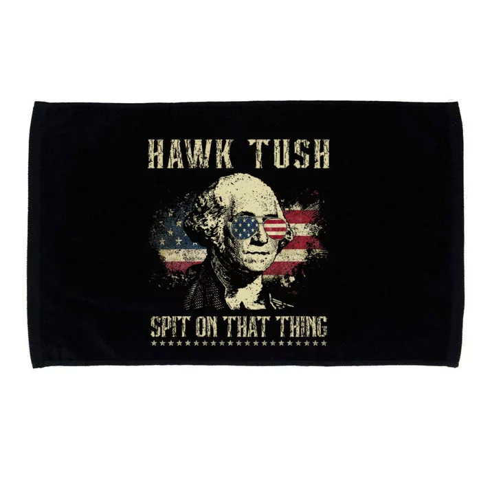 Hawk Tush Spit On That Thing 2024 Parody Microfiber Hand Towel