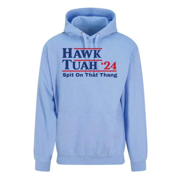 Hawk Tush Spit On That Thing Viral Election Parody Unisex Surf Hoodie