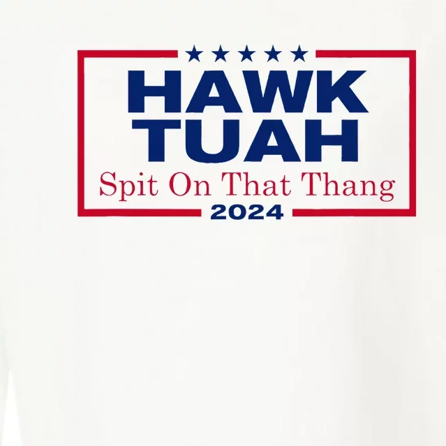 Hawk Tush Spit On That Thang Viral Election Parody Cropped Pullover Crew