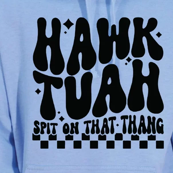 Hawk Tuah Spit On That Thing Unisex Surf Hoodie