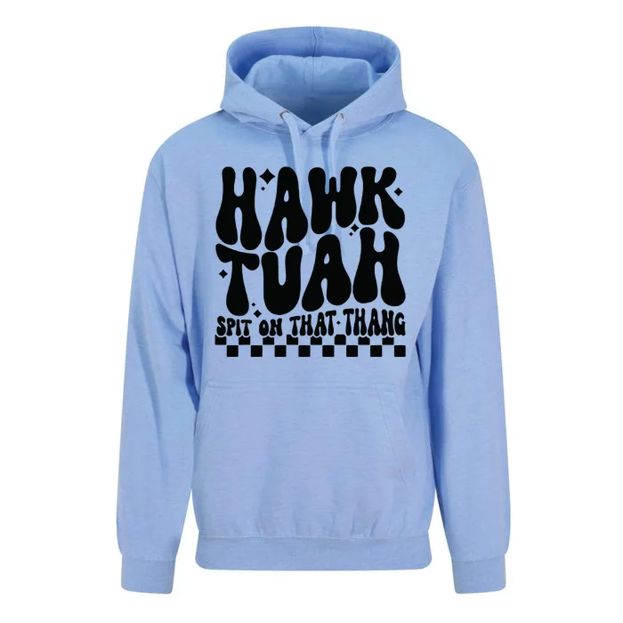 Hawk Tuah Spit On That Thing Unisex Surf Hoodie