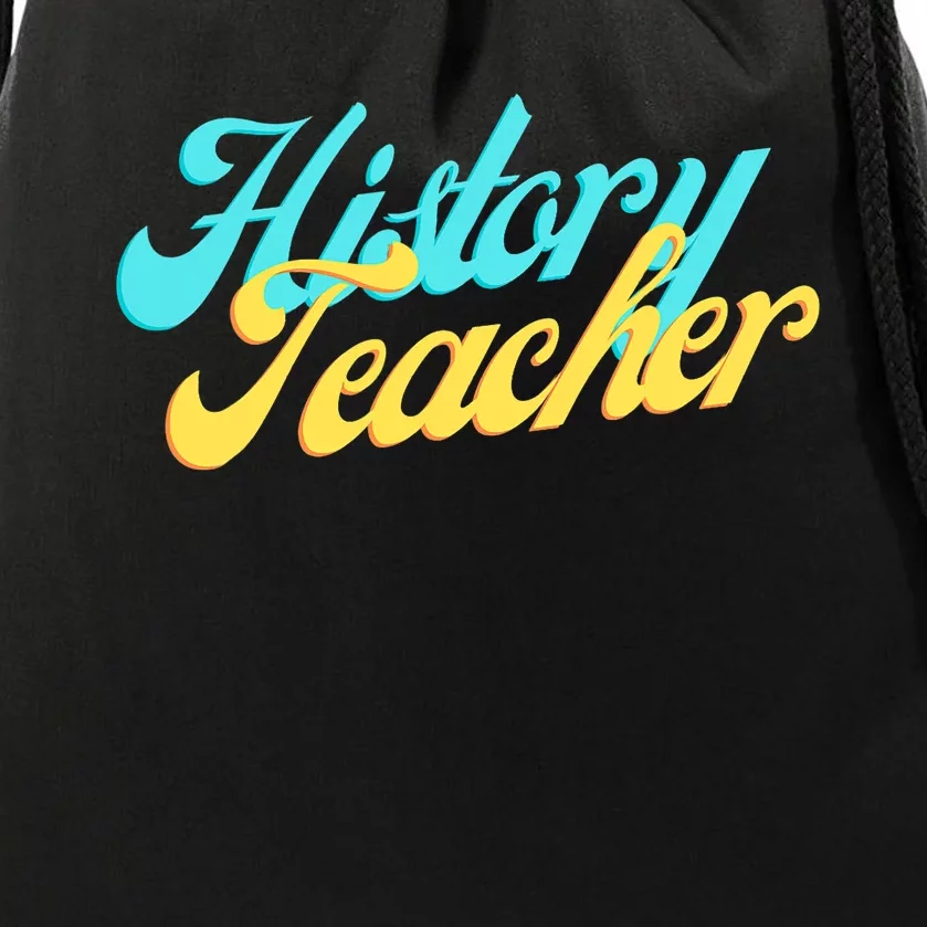 History Teacher Social Studies Teacher Drawstring Bag