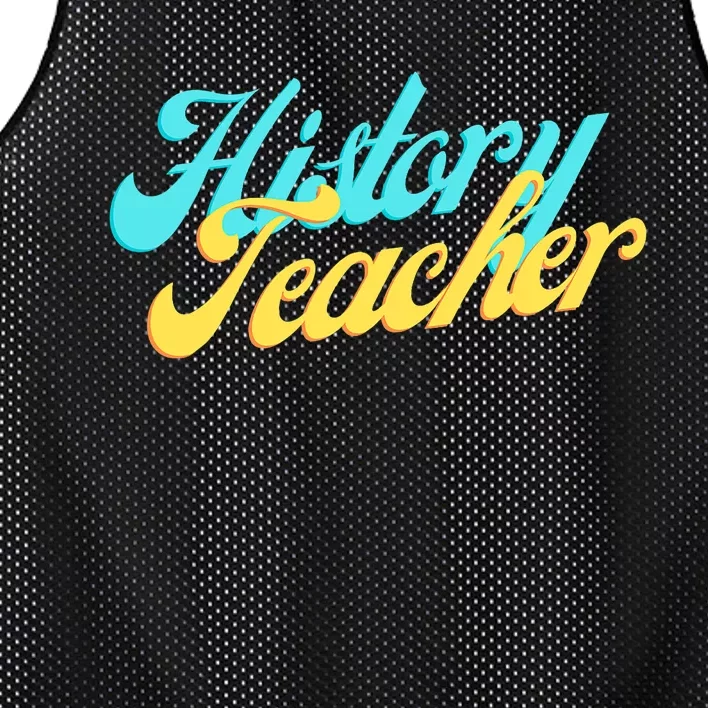 History Teacher Social Studies Teacher Mesh Reversible Basketball Jersey Tank