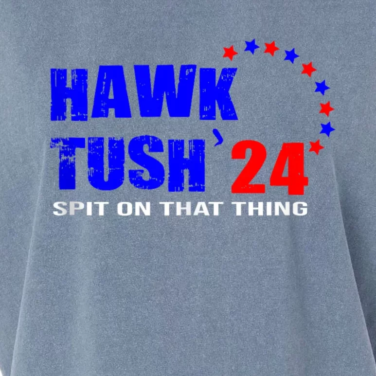 Hawk Tush Spit On That Thing Viral Election Parody Garment-Dyed Women's Muscle Tee