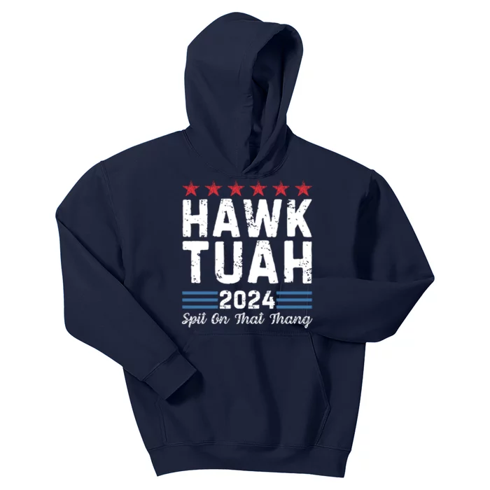 Hawk Tuah Spit On That Thang Utah Kids Hoodie