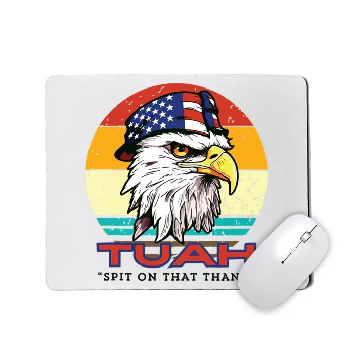 Hawk Tuah Spit On That Thang Hawk Tua Funny Mousepad