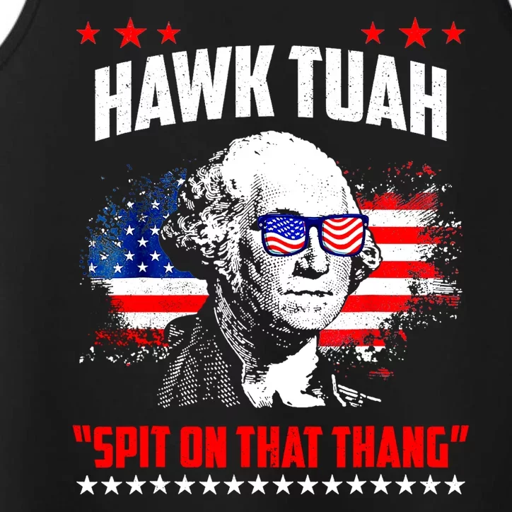 Hawk Tuah Spit On That Thing Presidential Utah Performance Tank