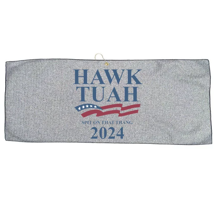 Hawk Tush Spit On That Thang Presidential Candidate Parody Large Microfiber Waffle Golf Towel