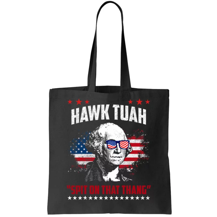 Hawk Tush Spit On That Thing Funny Tote Bag