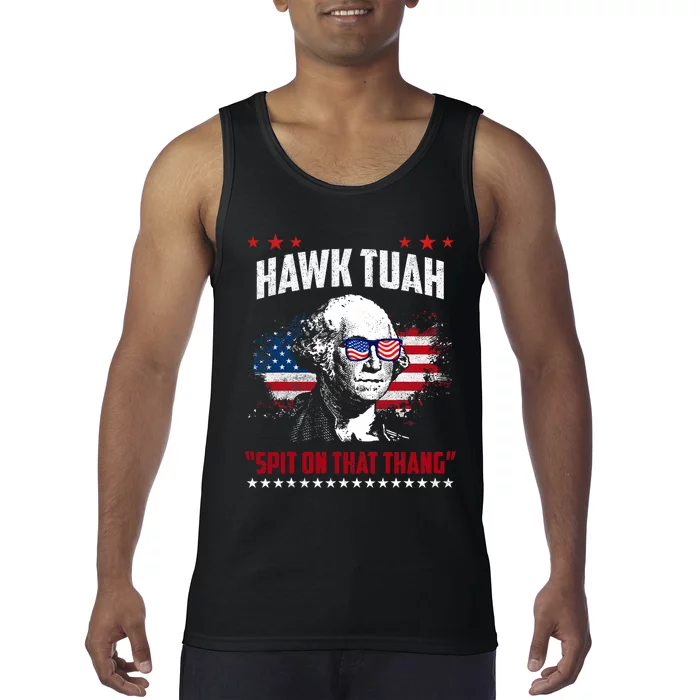 Hawk Tush Spit On That Thing Funny Tank Top