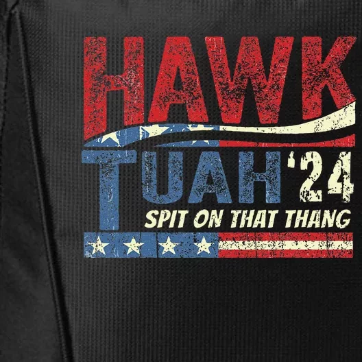 Hawk Tush Spit On That Thang Viral Election Parody City Backpack