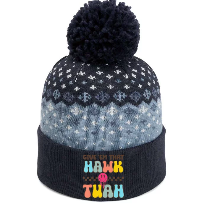 Hawk Tush Spit On That Thing Funny Viral Video Meme The Baniff Cuffed Pom Beanie